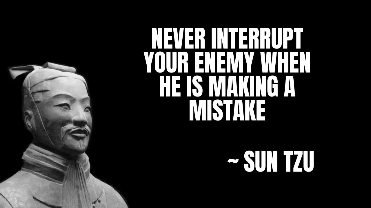 Sun Tzu Art War Book Quote Author Glossy Poster Picture Photo Print Banner Booma Prints