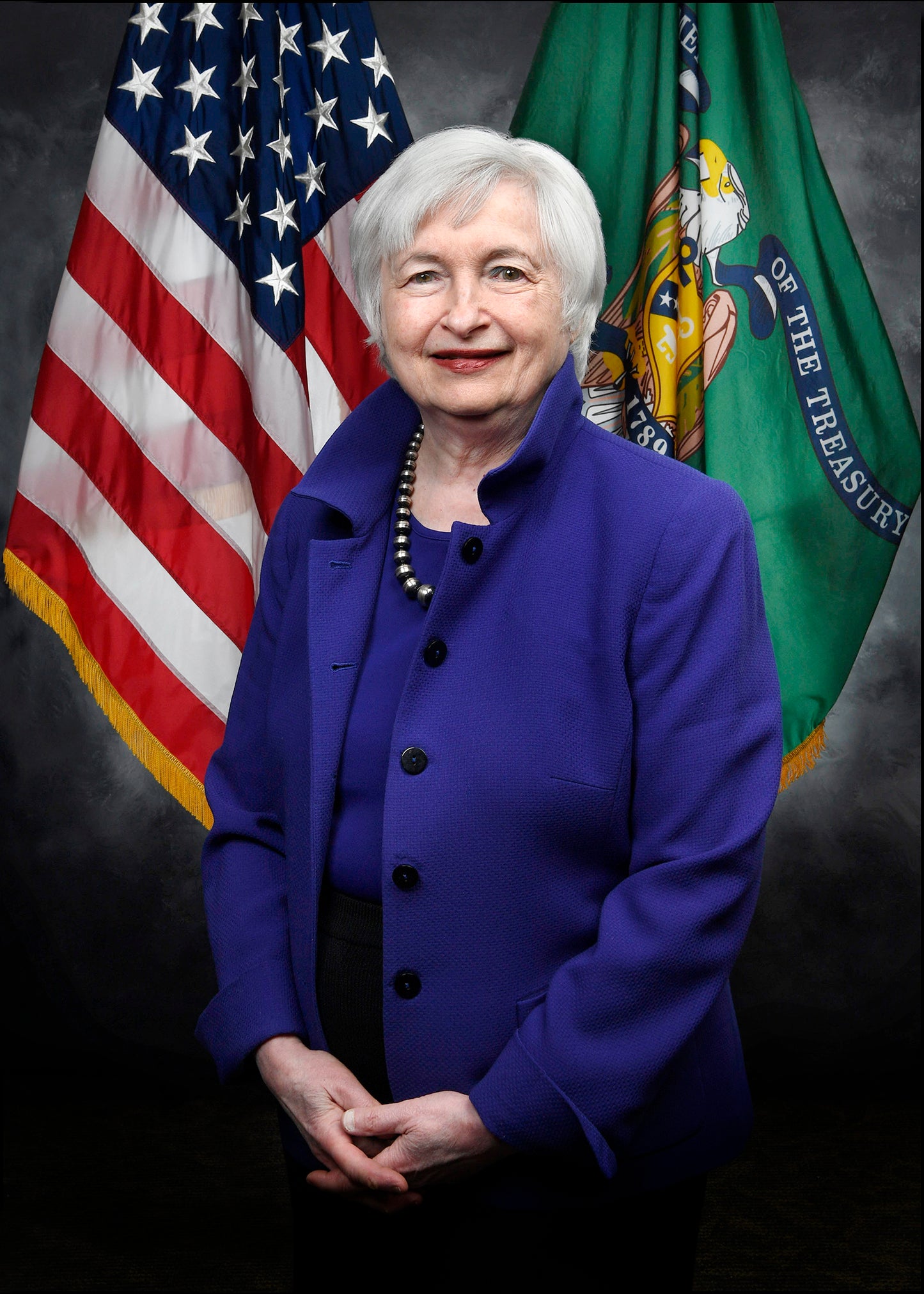 Janet Yellen Us Secretary Treasury Glossy Poster Picture Photo Print Banner Booma Prints