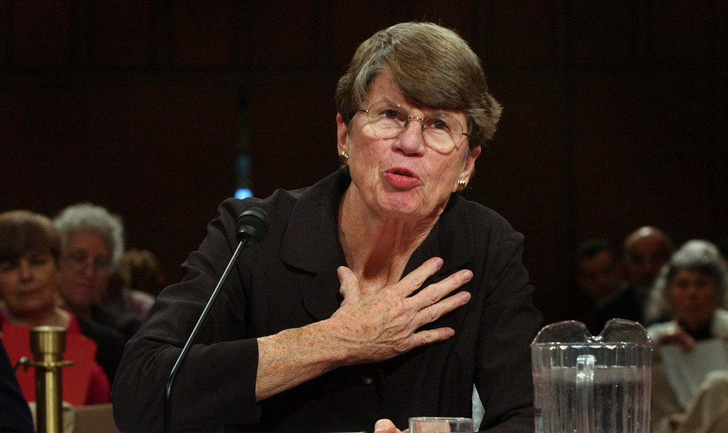 Janet Reno Attorney General Glossy Poster Picture Photo Print Banner Dem Booma Prints