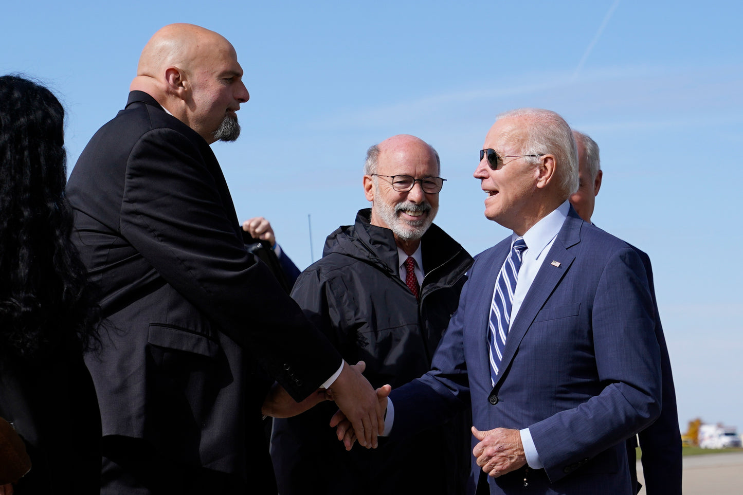 Joe Biden John Fetterman Glossy Poster Picture Photo Print Banner Booma Prints