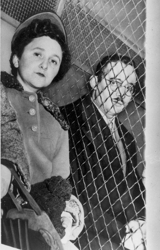 Julius And Ethel Rosenberg  Glossy Poster Picture Photo Print Banner Spies Booma Prints