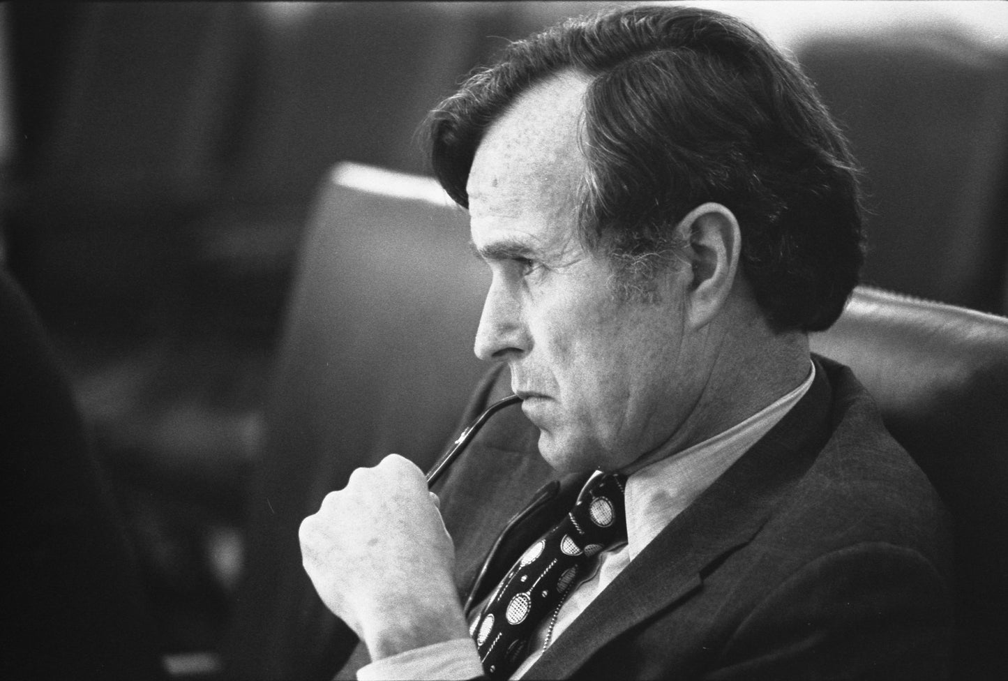 President George H.W. Bush Glossy Poster Picture Photo Print Banner Young Booma Prints
