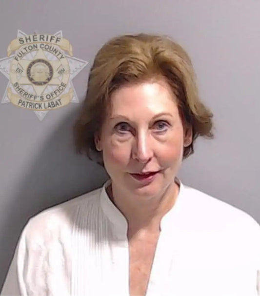 Sydney Powell Georgia Mugshot 2023 Glossy Poster Picture Photo Print Banner Booma Prints