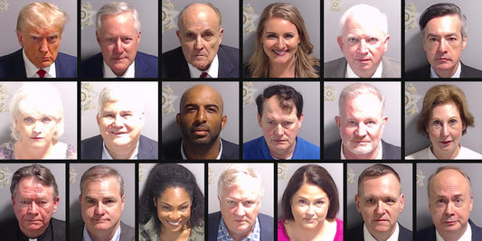 Trump Indictment Georgia Mugshots Glossy Poster Picture Photo Print Banner Booma Prints