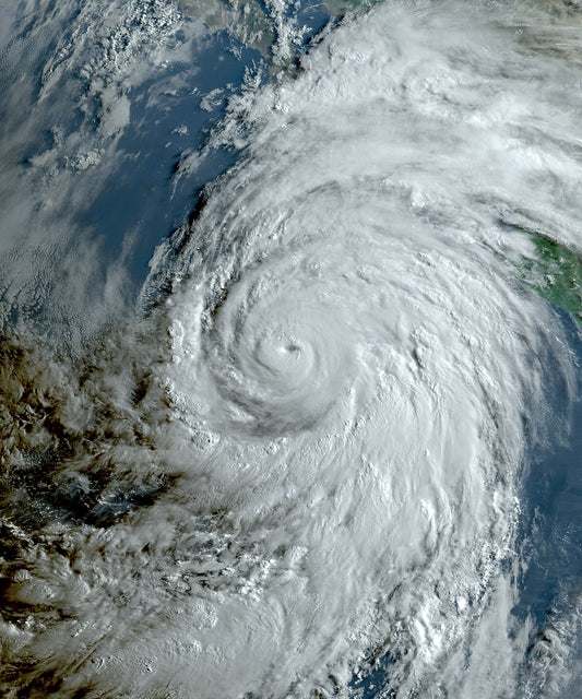 Hurricane Hilary Glossy Poster Picture Photo Print Banner Storm Eye Booma Prints