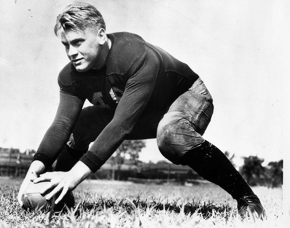Gerald Ford Michigan Football Glossy Poster Picture Photo Print Banner Uofm Booma Prints