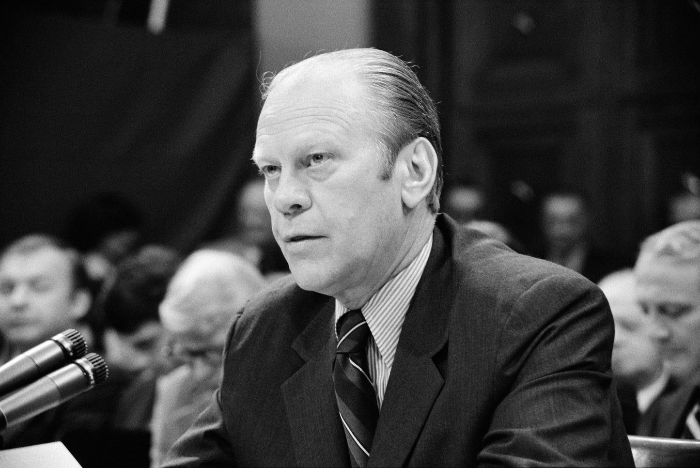 Gerald Ford Nixon Hearing Glossy Poster Picture Photo Print Banner Booma Prints