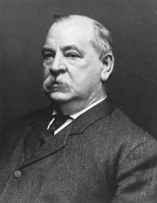 Grover Cleveland Portrait Glossy Poster Picture Photo Print Banner Us Booma Prints
