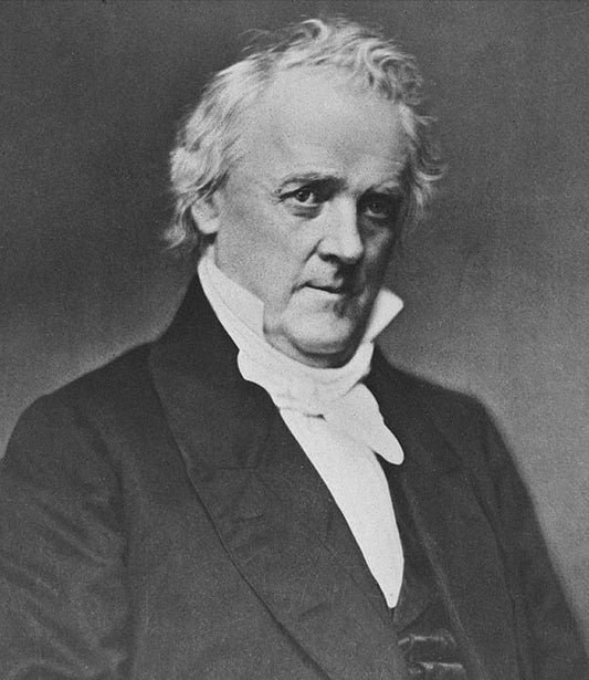 President James Buchanan Glossy Poster Picture Photo Print Banner Us Booma Prints