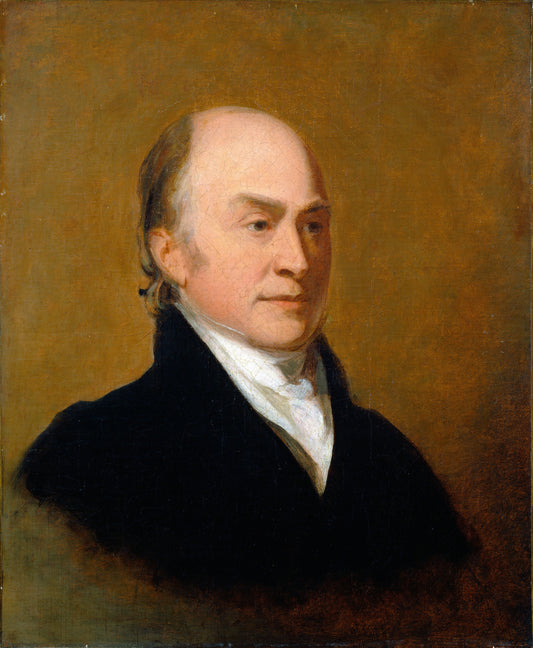 John Quincy Adams Portrait Glossy Poster Picture Photo Print Banner Usa Booma Prints