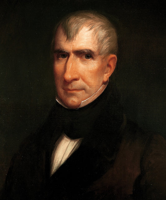 William Henry Harrison Portrait Glossy Poster Picture Photo Print Banner Booma Prints