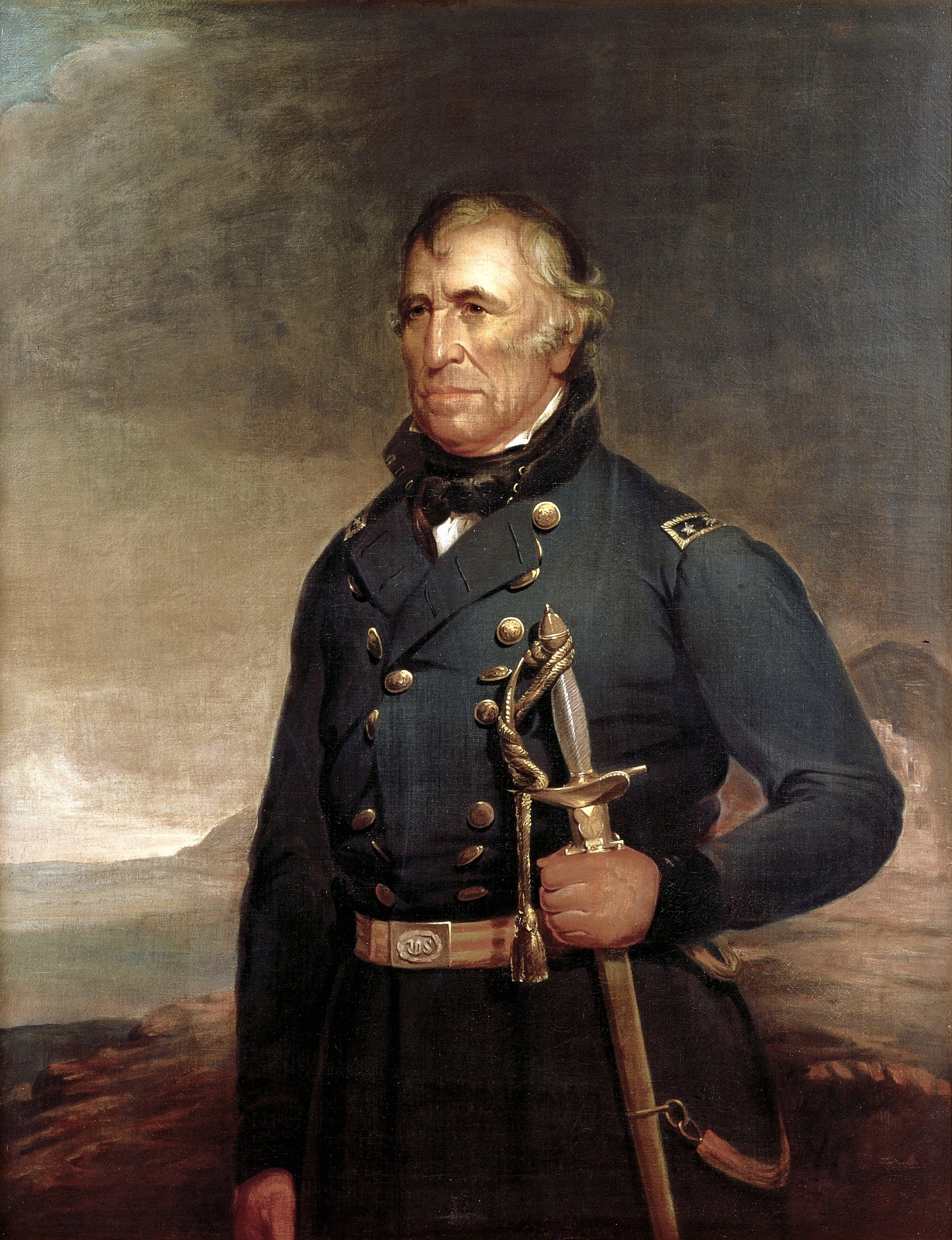 President Zachary Taylor Portrait Glossy Poster Picture Photo Print Banner Booma Prints