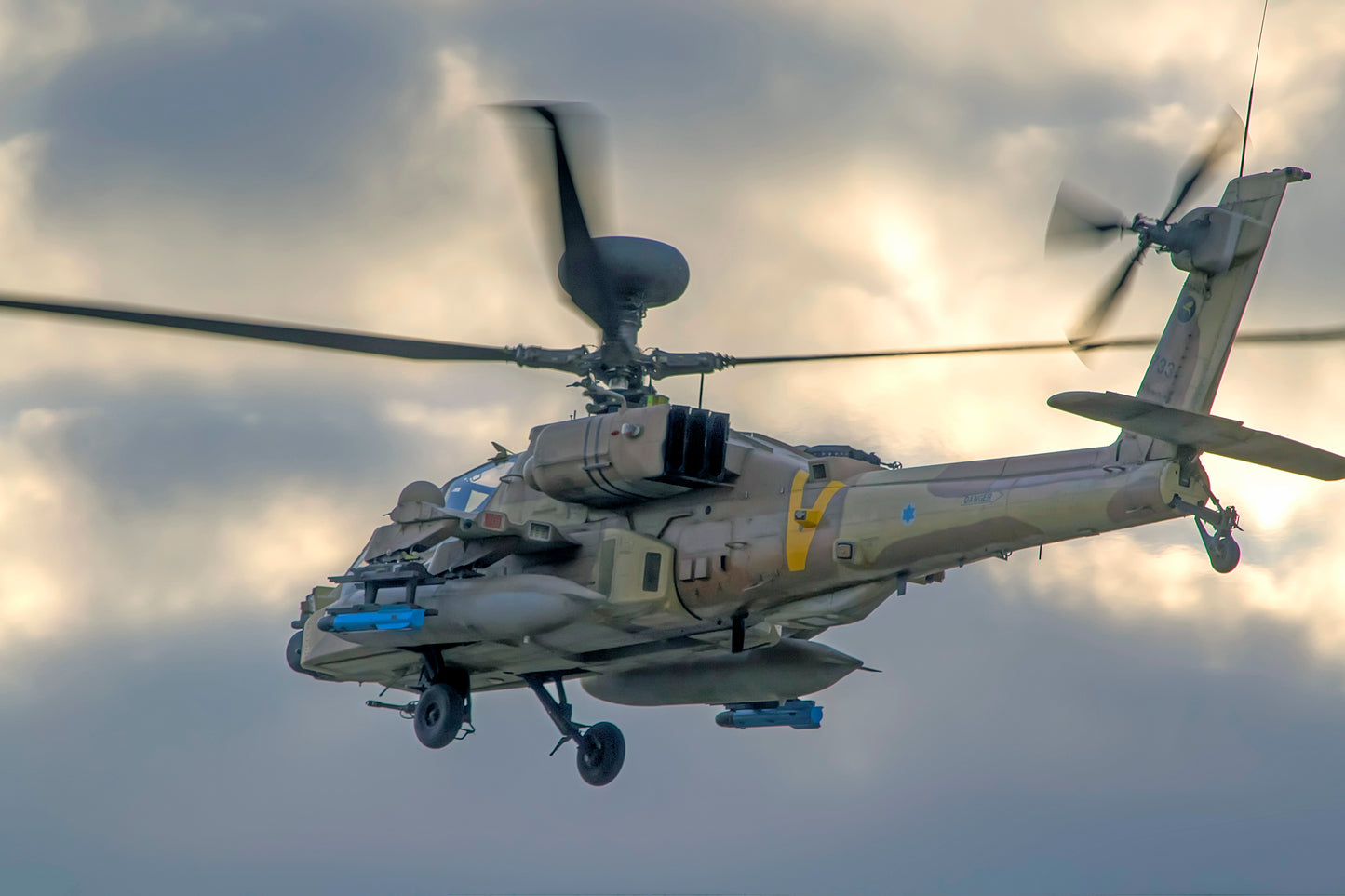 Boeing Ah-64 Apache Aircraft Glossy Poster Picture Photo Print Banner Booma Prints