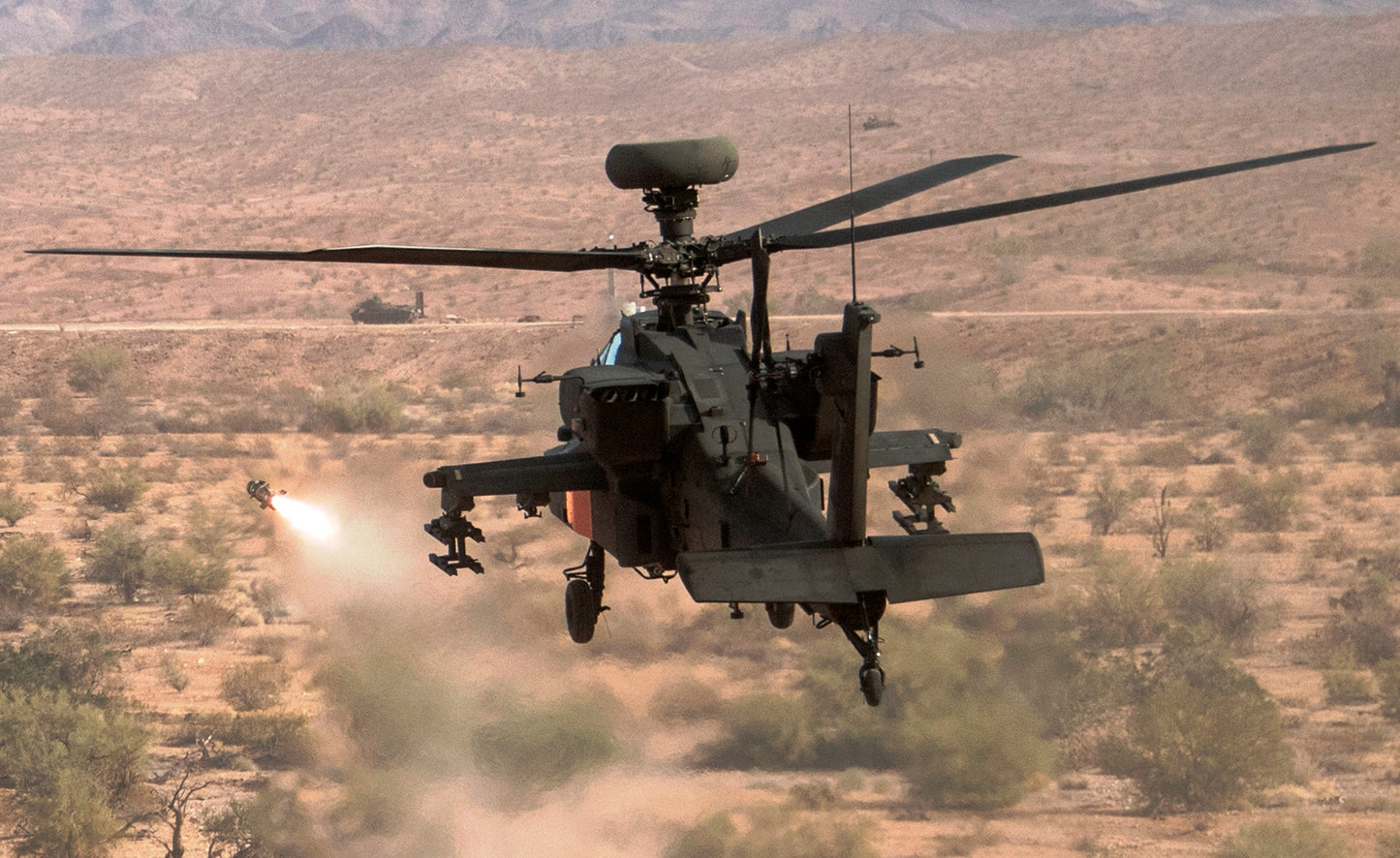 Boeing Ah-64 Apache Glossy Poster Picture Photo Print Banner Attack Booma Prints