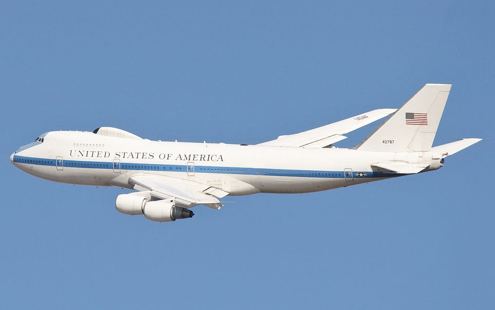 Boeing E-4 Aircraft Glossy Poster Picture Photo Print Banner Usa Booma Prints
