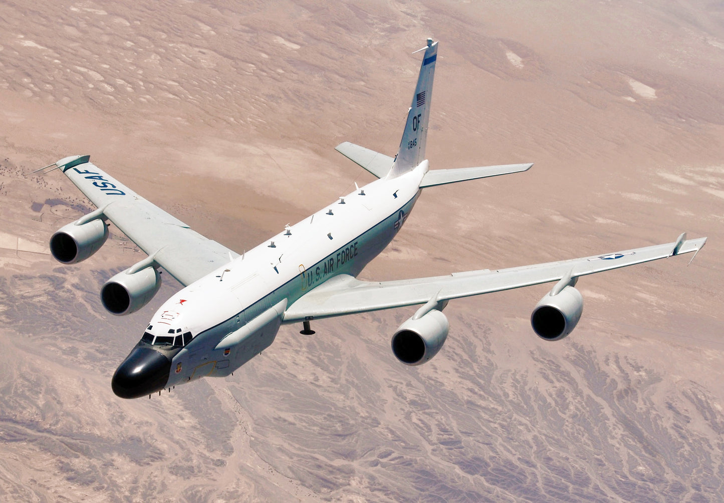 Boeing Rc-135 Glossy Poster Picture Photo Print Banner Booma Prints