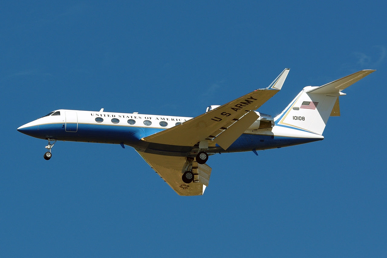 Gulfstream Aerospace C-20F Iv Glossy Poster Picture Photo Print Banner Booma Prints