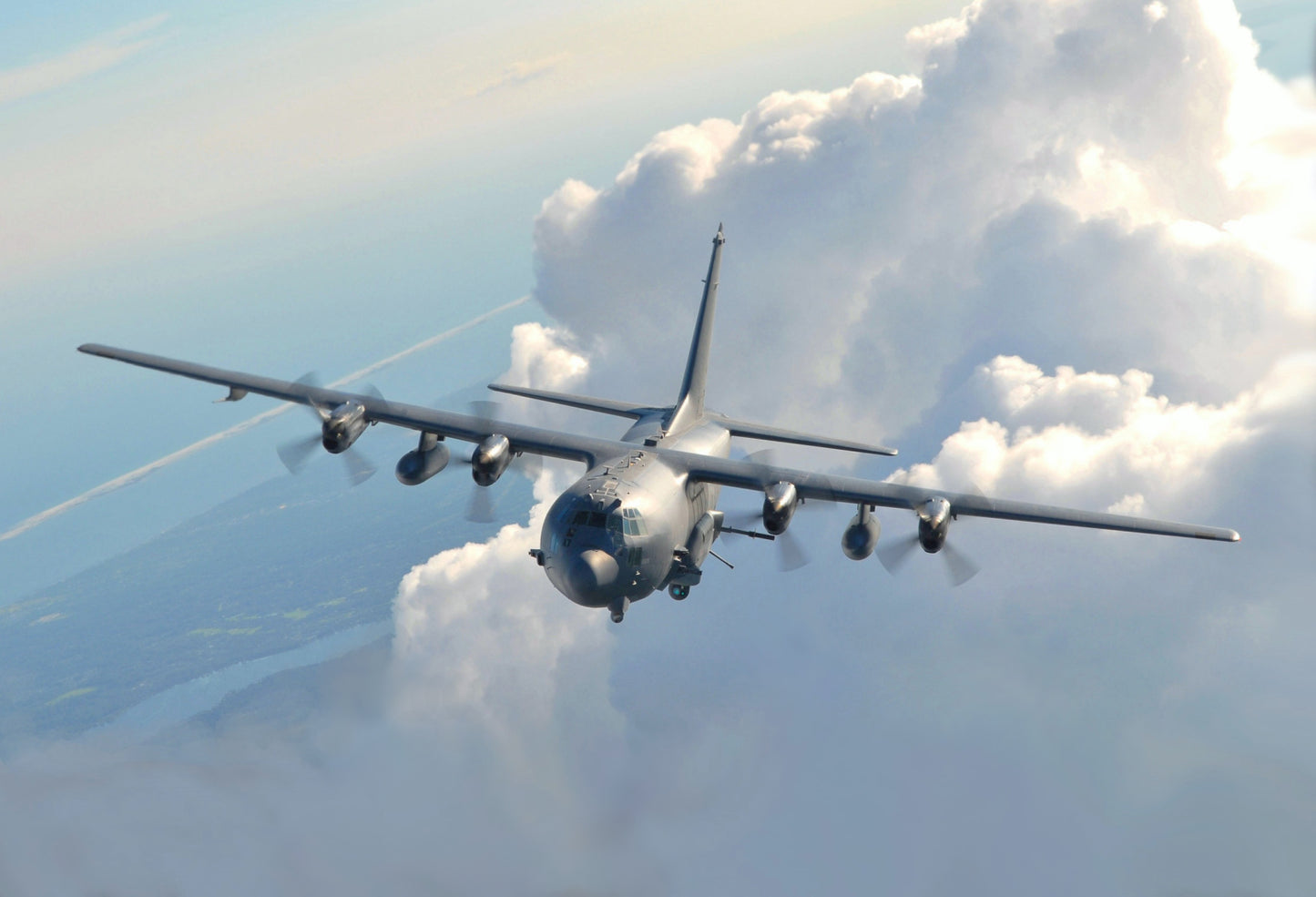 Lockheed Ac-130 Aircraft Glossy Poster Picture Photo Print Banner Booma Prints