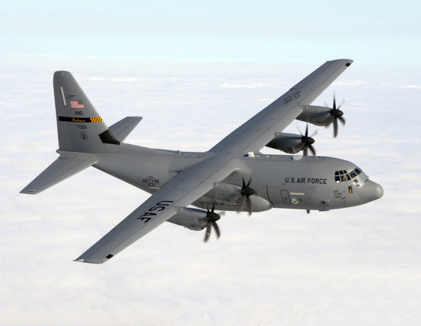 Lockheed Martin C-130J Hercules Glossy Poster Picture Photo Print Banner Booma Prints