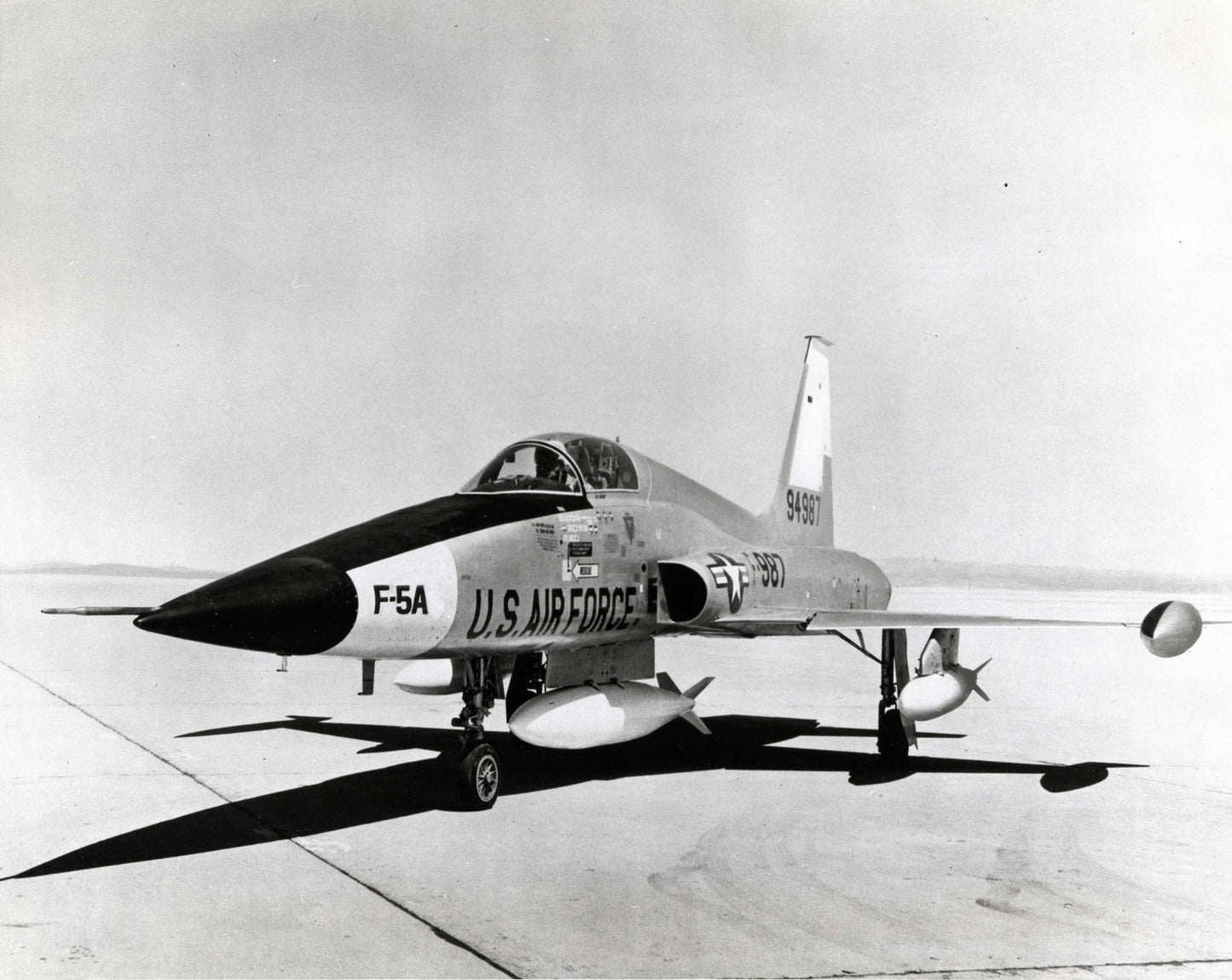 Northrop F-5 Aircraft Glossy Poster Picture Photo Print Banner Usa Booma Prints