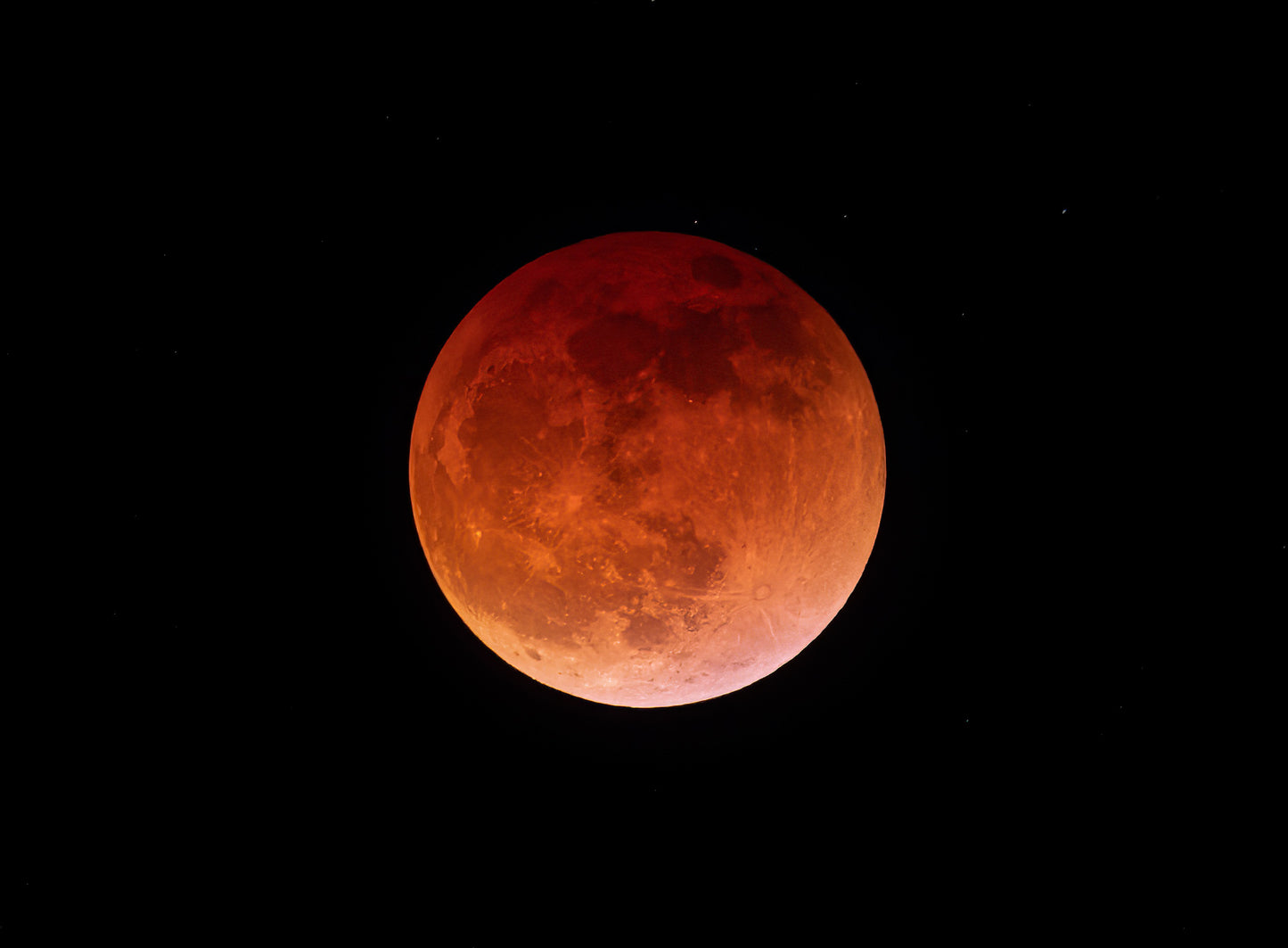 Lunar Full Eclipse California Glossy Poster Picture Photo Print Moon Sun Booma Prints