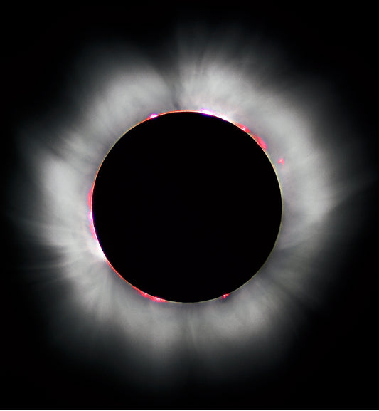 1994 Solar Eclipse Glossy Poster Picture Photo Print Moon Sun Booma Prints