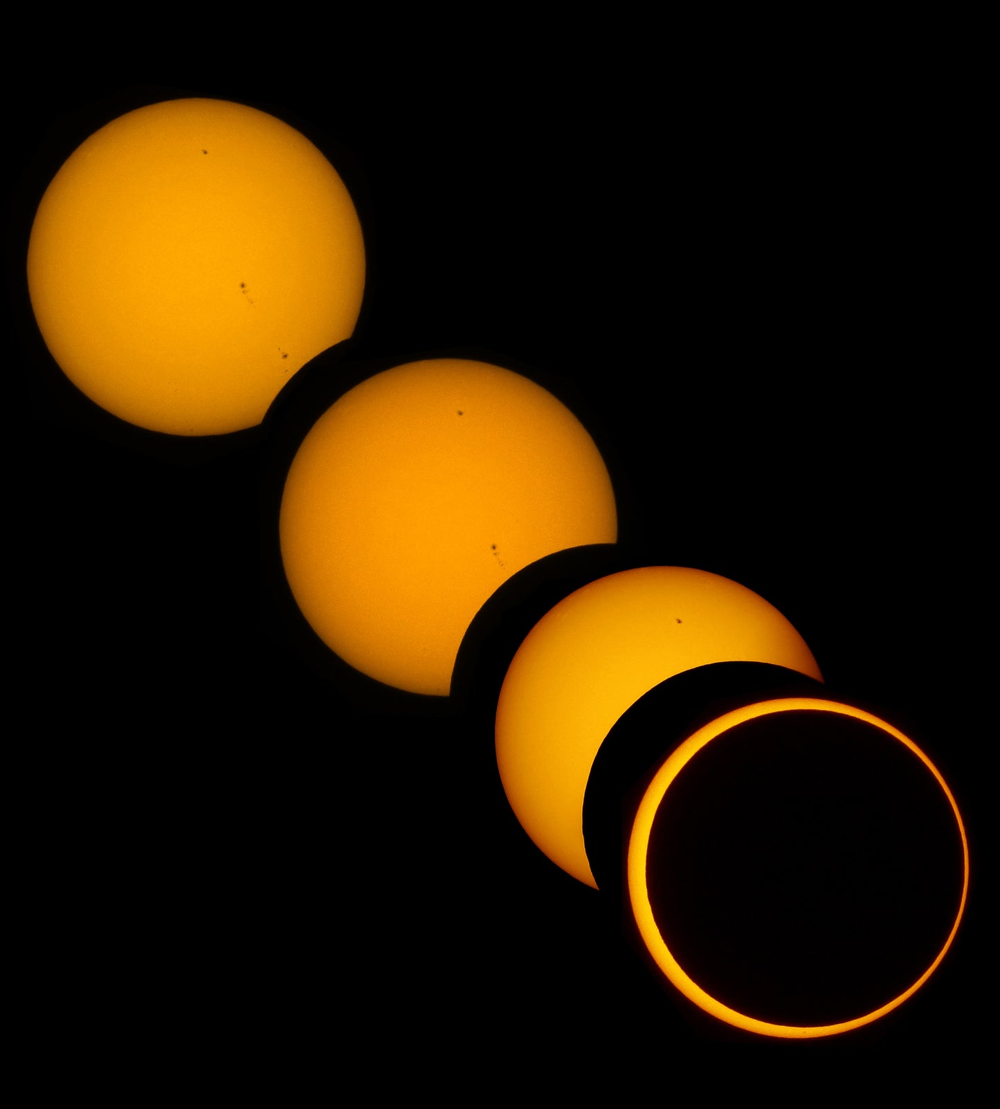 May 20 2012 Solar Eclipse Glossy Poster Picture Photo Print Moon Sun Booma Prints