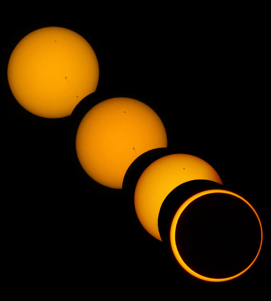 May 20 2012 Solar Eclipse Glossy Poster Picture Photo Print Moon Sun Booma Prints