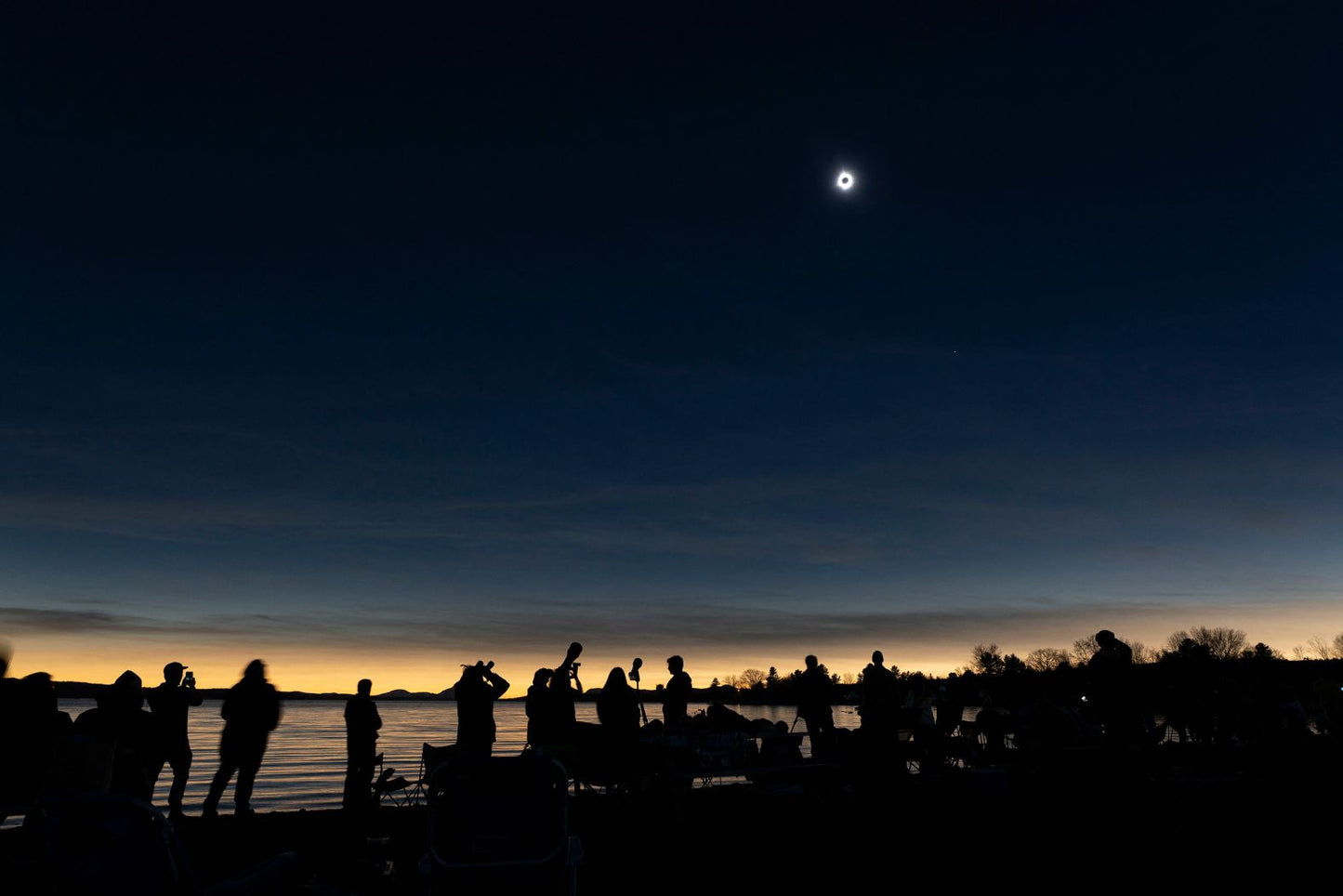 April 8 2024 Total Solar Eclipse Glossy Poster Picture Photo Print Moon Sun Booma Prints