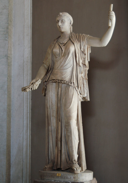 Cleopatra Marble Statue Glossy Poster Picture Photo Banner Print Vatican Booma Prints