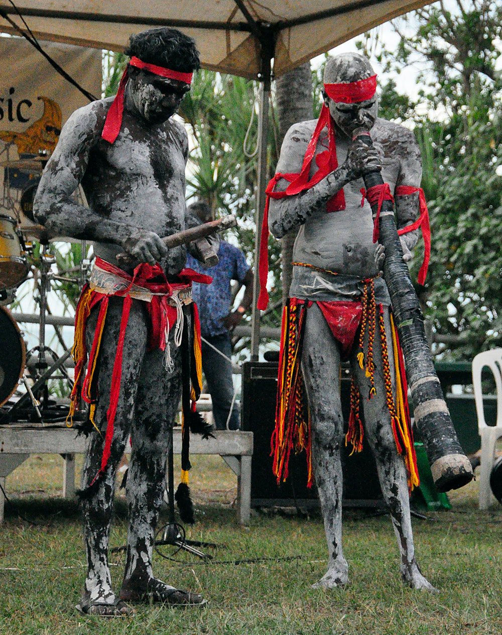 Didgeridoo & Clap Sticks Glossy Poster Picture Photo Banner Print Didgeridu Booma Prints