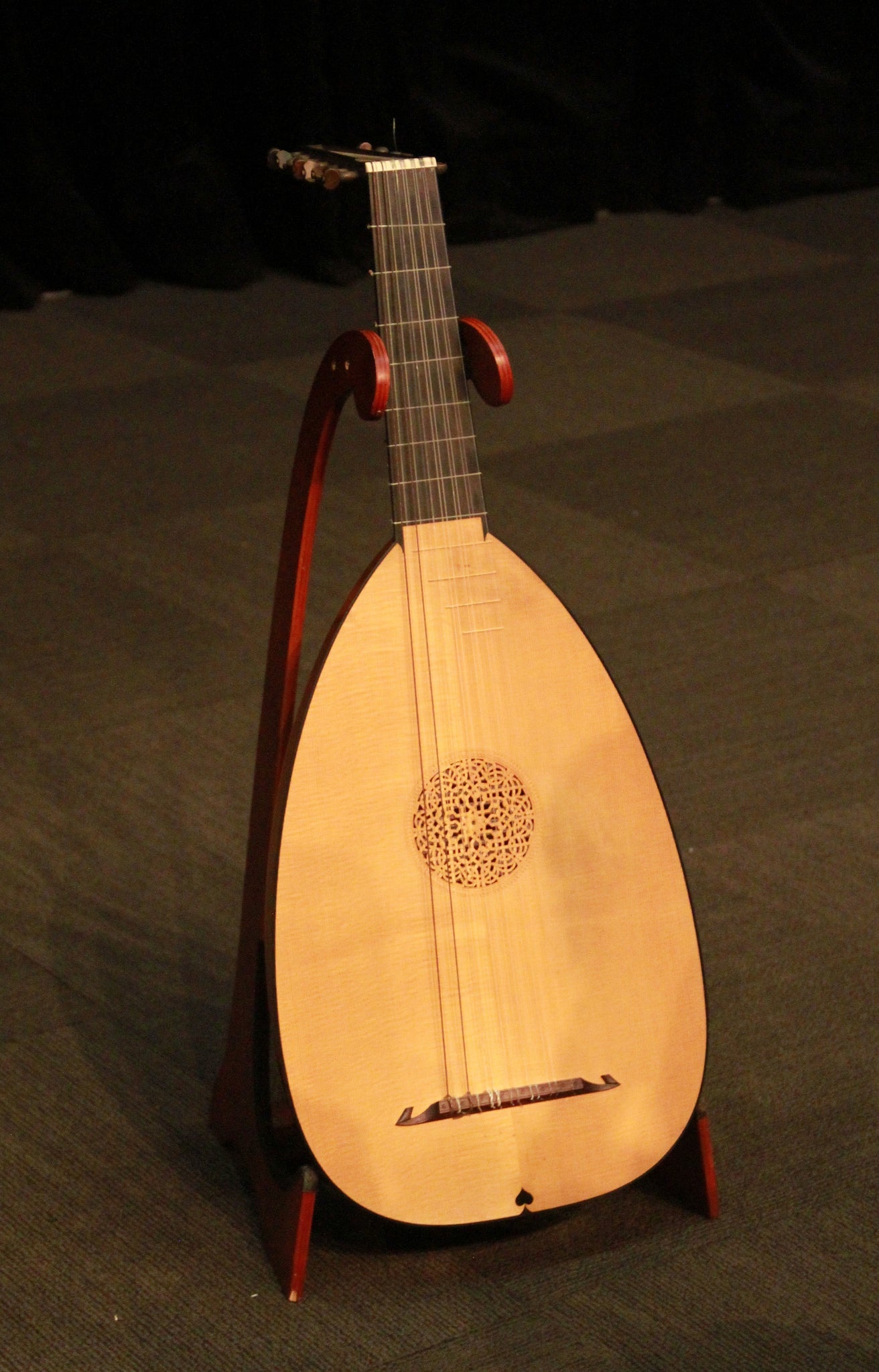 Lute String Instrument Glossy Poster Picture Photo Banner Print Booma Prints