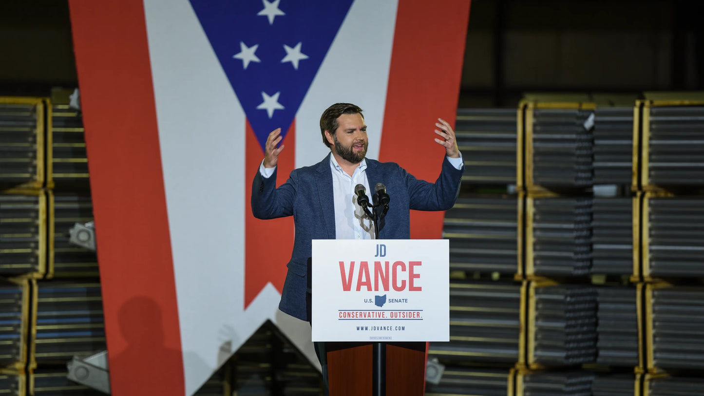 Jd Vance Vice President Trump Ohio Glossy Poster Picture Photo Print Banner Booma Prints