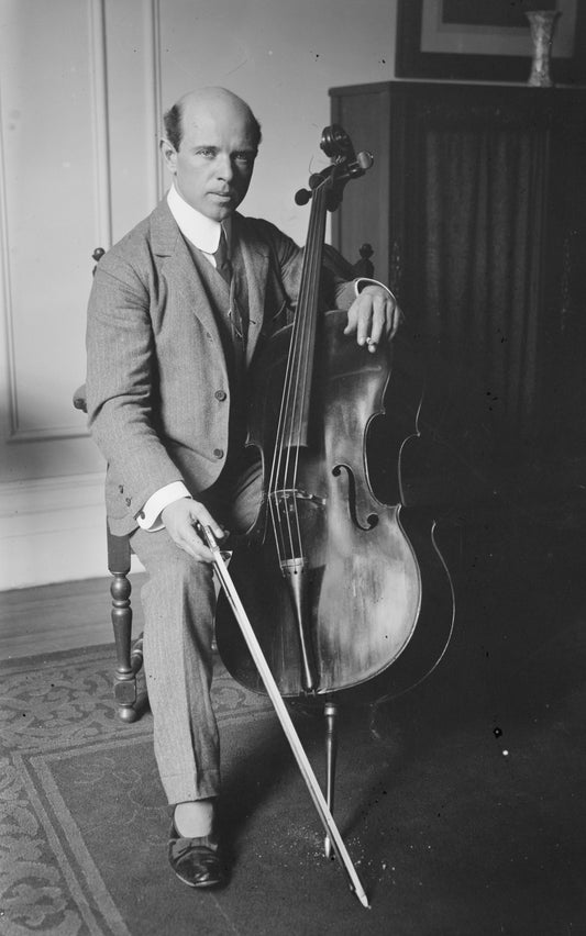 Pablo Casals Cello Glossy Poster Picture Photo Banner Print Pau Booma Prints