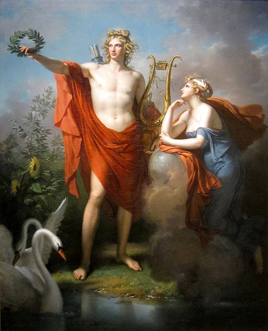 Apollo Greek God Of Light & Urania Glossy Poster Picture Photo Banner Print Booma Prints