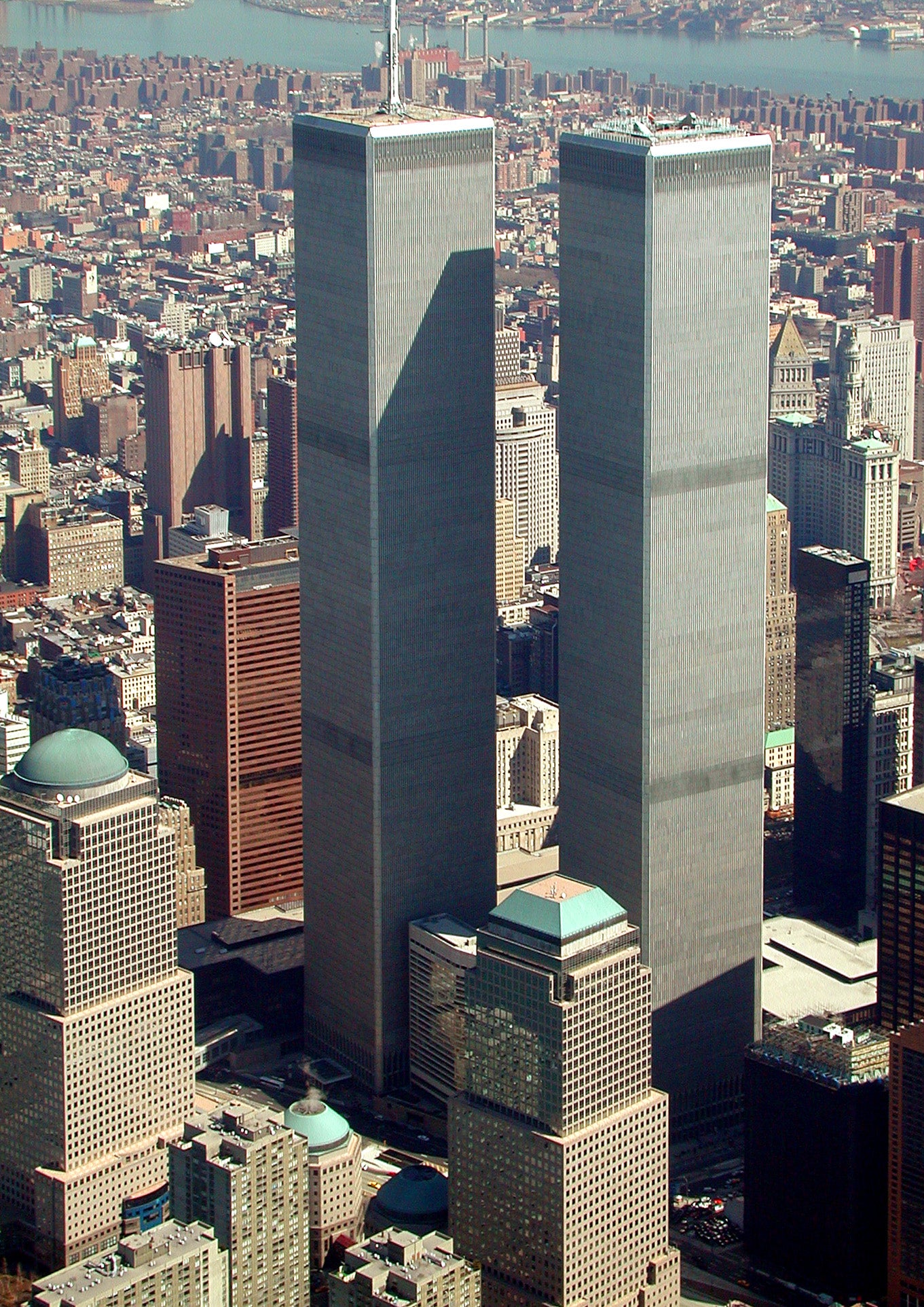 World Trade Center Aerial View Wtc Nyc Glossy Poster Picture Photo Print Booma Prints