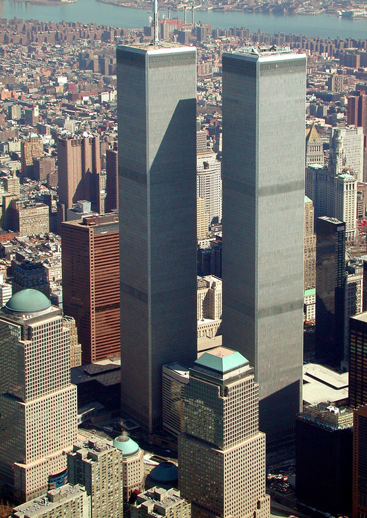 World Trade Center Aerial View Wtc Nyc Glossy Poster Picture Photo Print Booma Prints