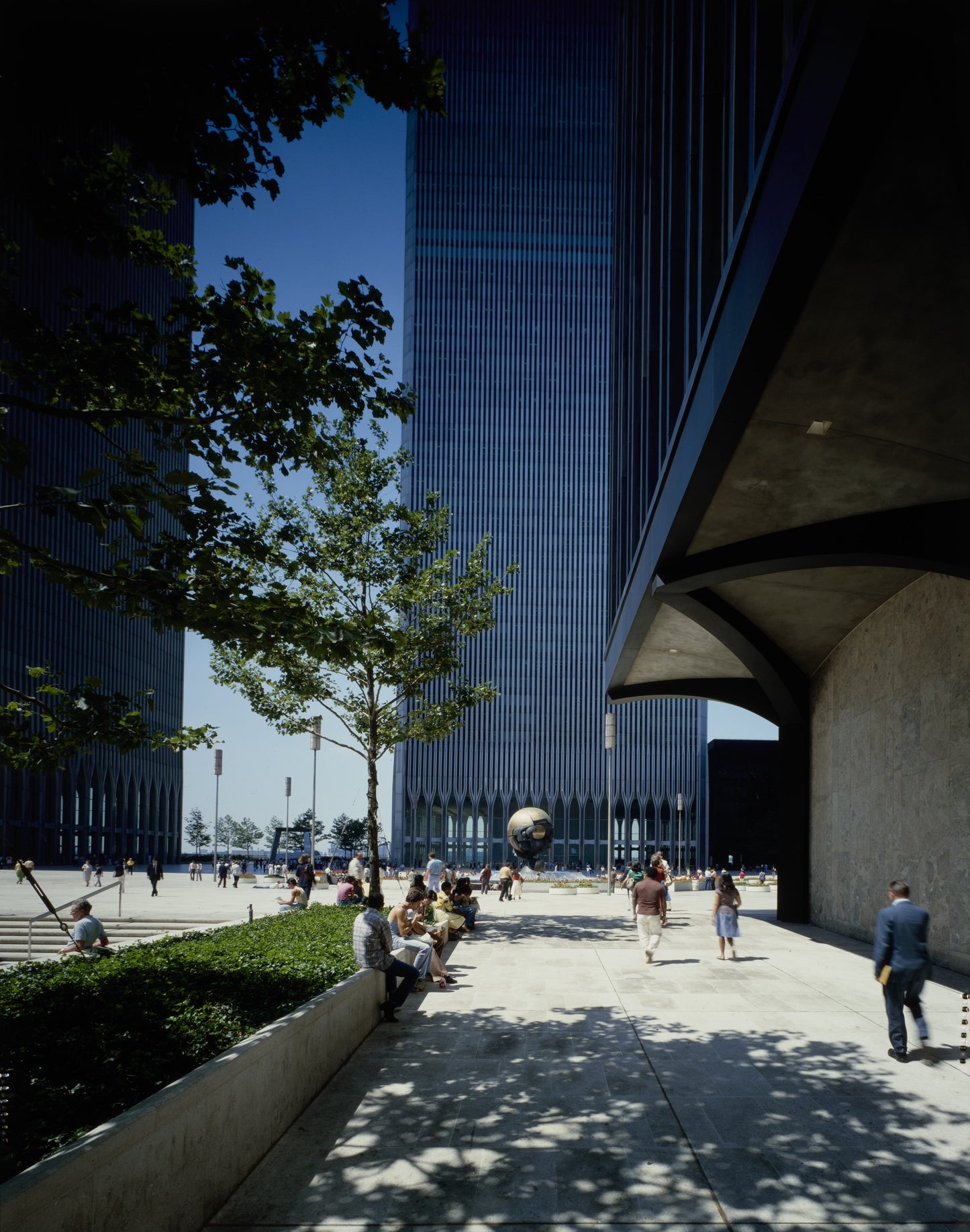 World Trade Center Entrance Plaza Wtc Nyc Glossy Poster Picture Photo Print Booma Prints