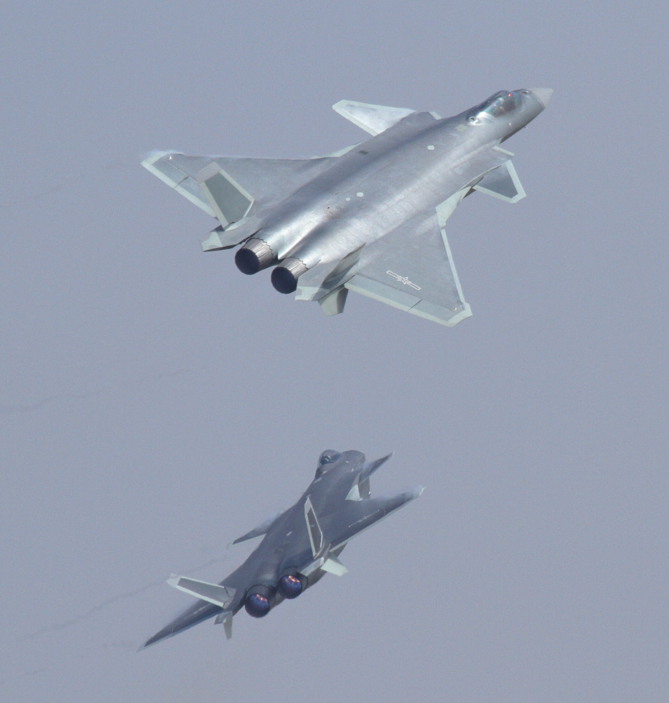 Chengdu J-20 Twinjet Stealth Figher Glossy Poster Picture Photo Print Booma Prints