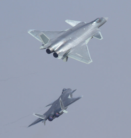 Chengdu J-20 Twinjet Stealth Figher Glossy Poster Picture Photo Print Booma Prints