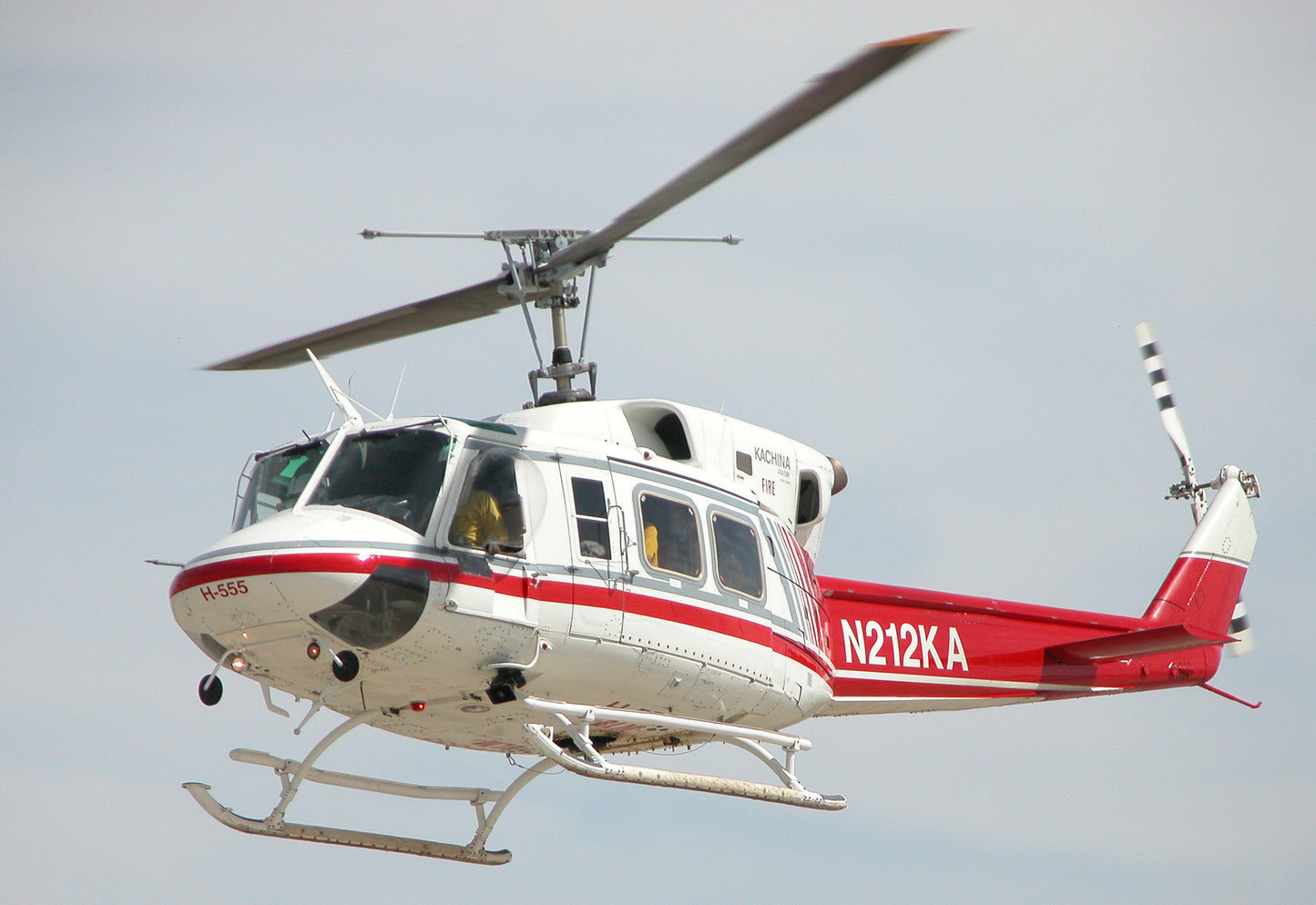 Bell 212 Helicopter Glossy Poster Picture Photo Print Banner Hey Aircraft Booma Prints