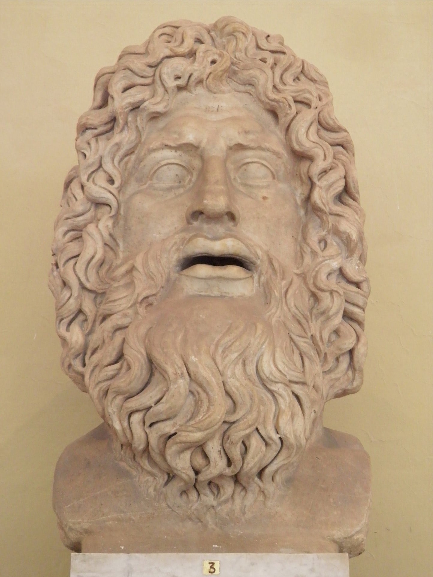 Oceanus Greek God Of Water Statue Glossy Poster Picture Photo Print Banner Booma Prints