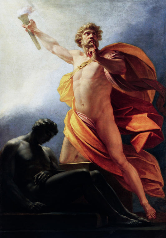 Prometheus Greek God Of Fire Glossy Poster Picture Photo Print Banner Booma Prints