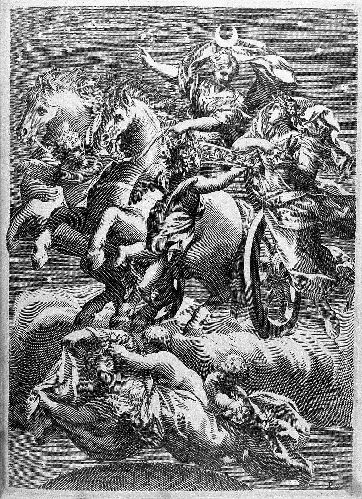 Selene Greek Goddess Of Moon Glossy Poster Picture Photo Print Banner Booma Prints