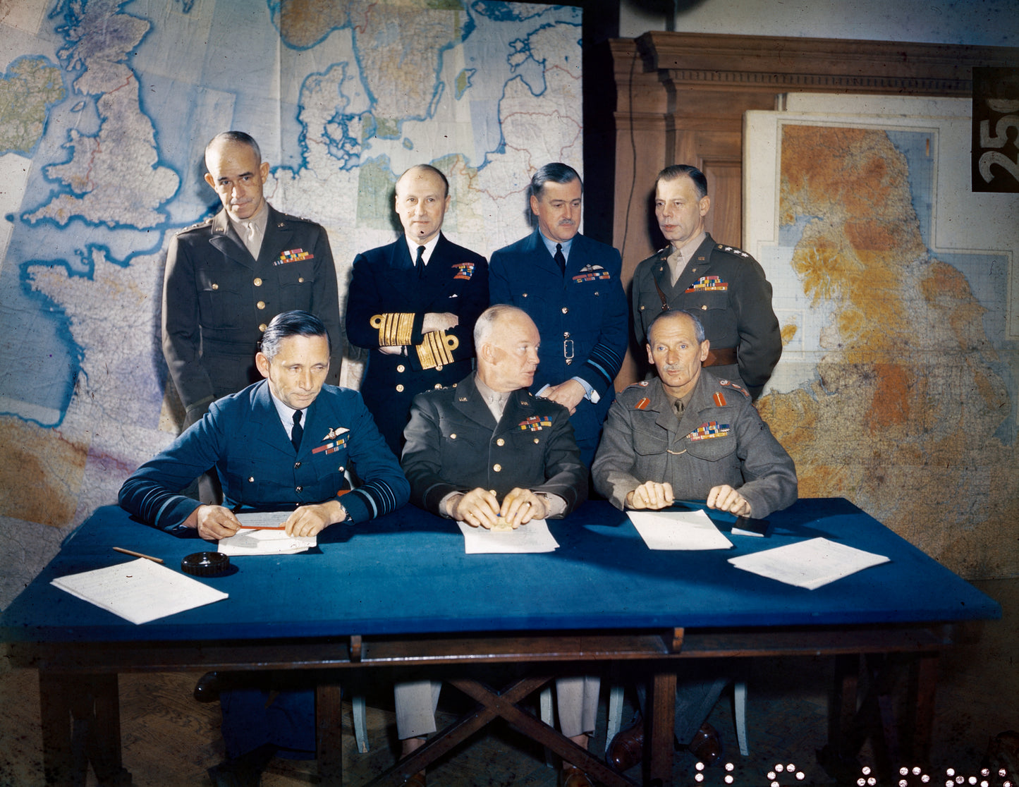 Meeting Of The Supreme Command Ww2 Glossy Poster Picture Photo Print Banner Booma Prints