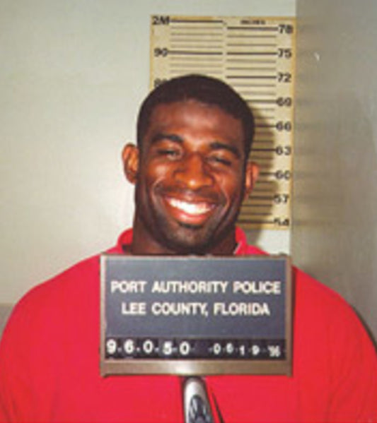 Deion Sanders Mugshot Glossy Poster Picture Photo Print Banner Nfl Booma Prints