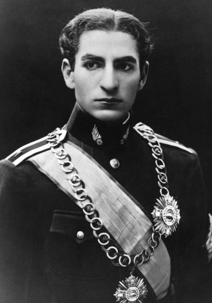Prince Mohammed Reza Pahlavi Iran Glossy Poster Picture Photo Print Banner Booma Prints