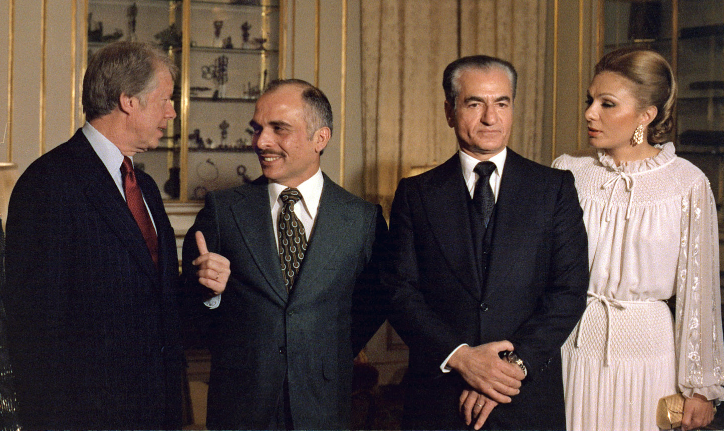 Shah Pahlavi Carter King Hussein Glossy Poster Picture Photo Print Banner Booma Prints