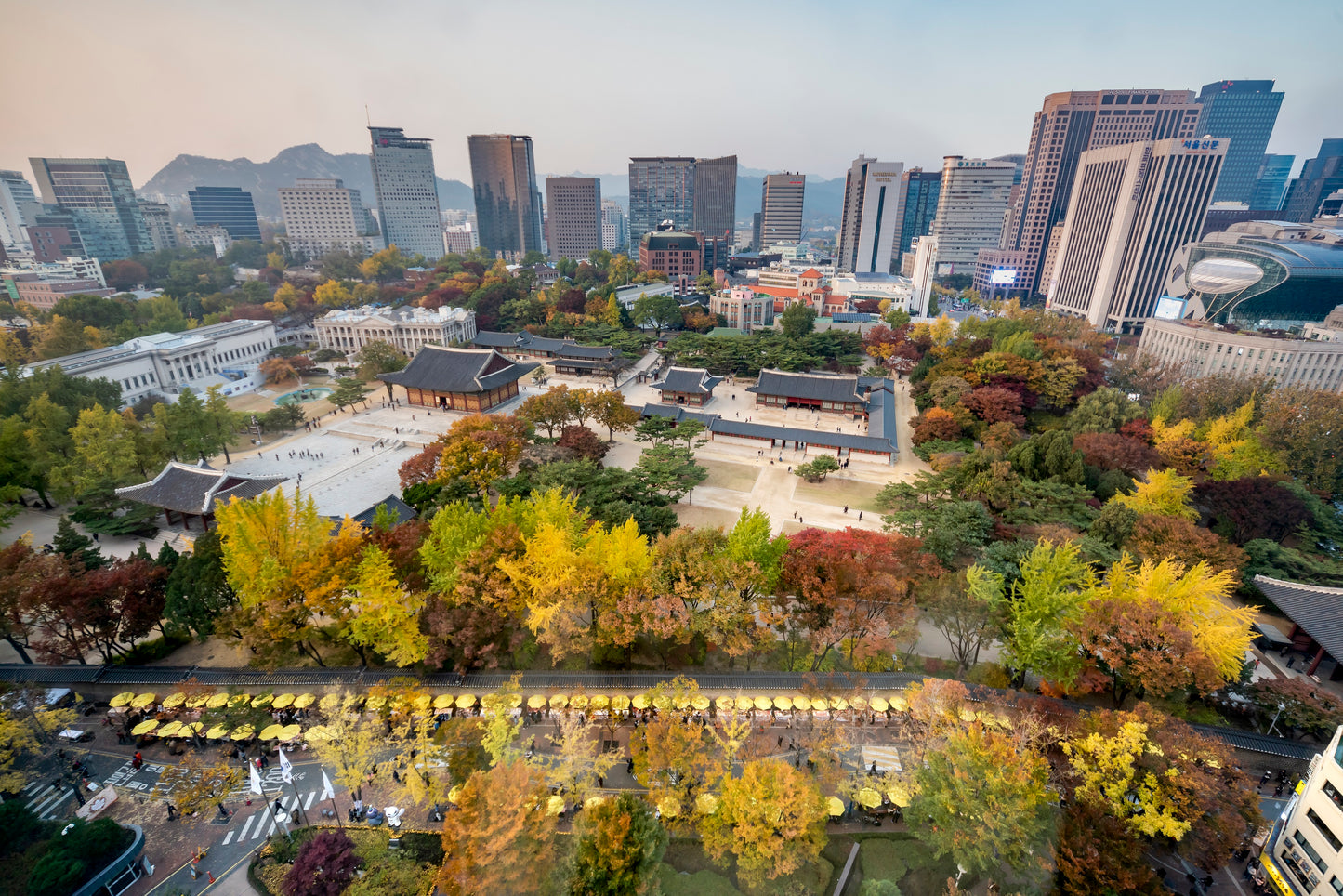 Jeongdong Observation Deck Seoul Glossy Poster Picture Photo Print Banner Booma Prints