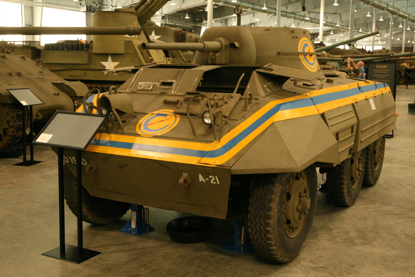 Ford M8 Greyhound 6X6 Armored Car Wwii Glossy Poster Picture Photo Print Banner Booma Prints